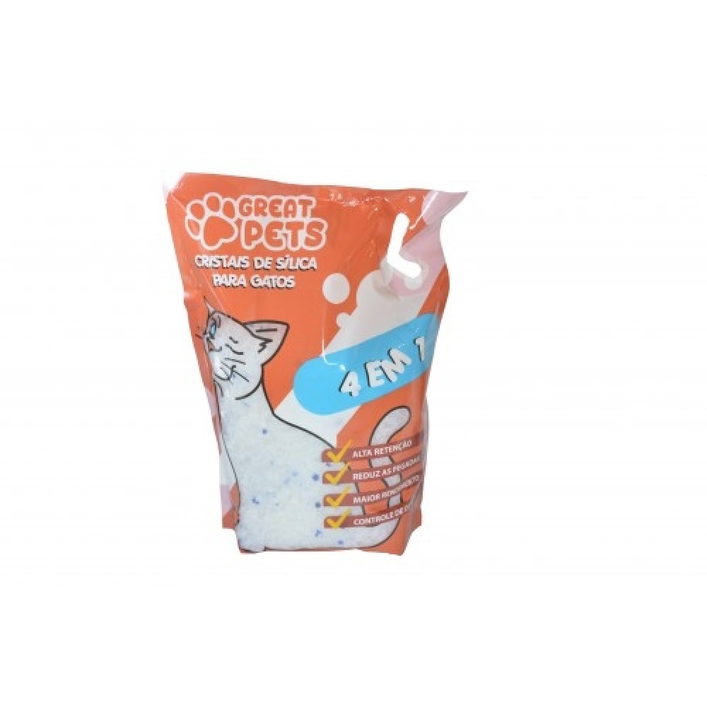 SILICA GREAT PETS GROSSA 1,6KG