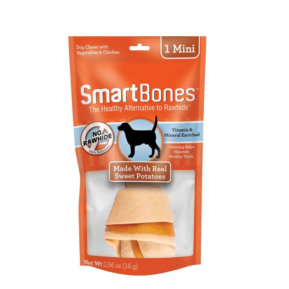 SMARTBONES SWEET POTATO MINI 16G
