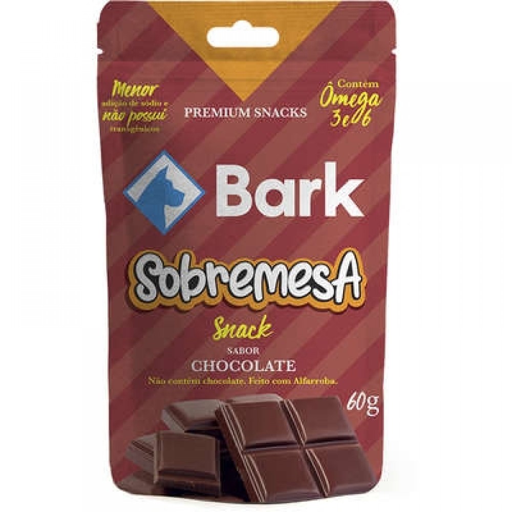 BARK BIFINHO SOBREMESA CHOCOLATE 60G