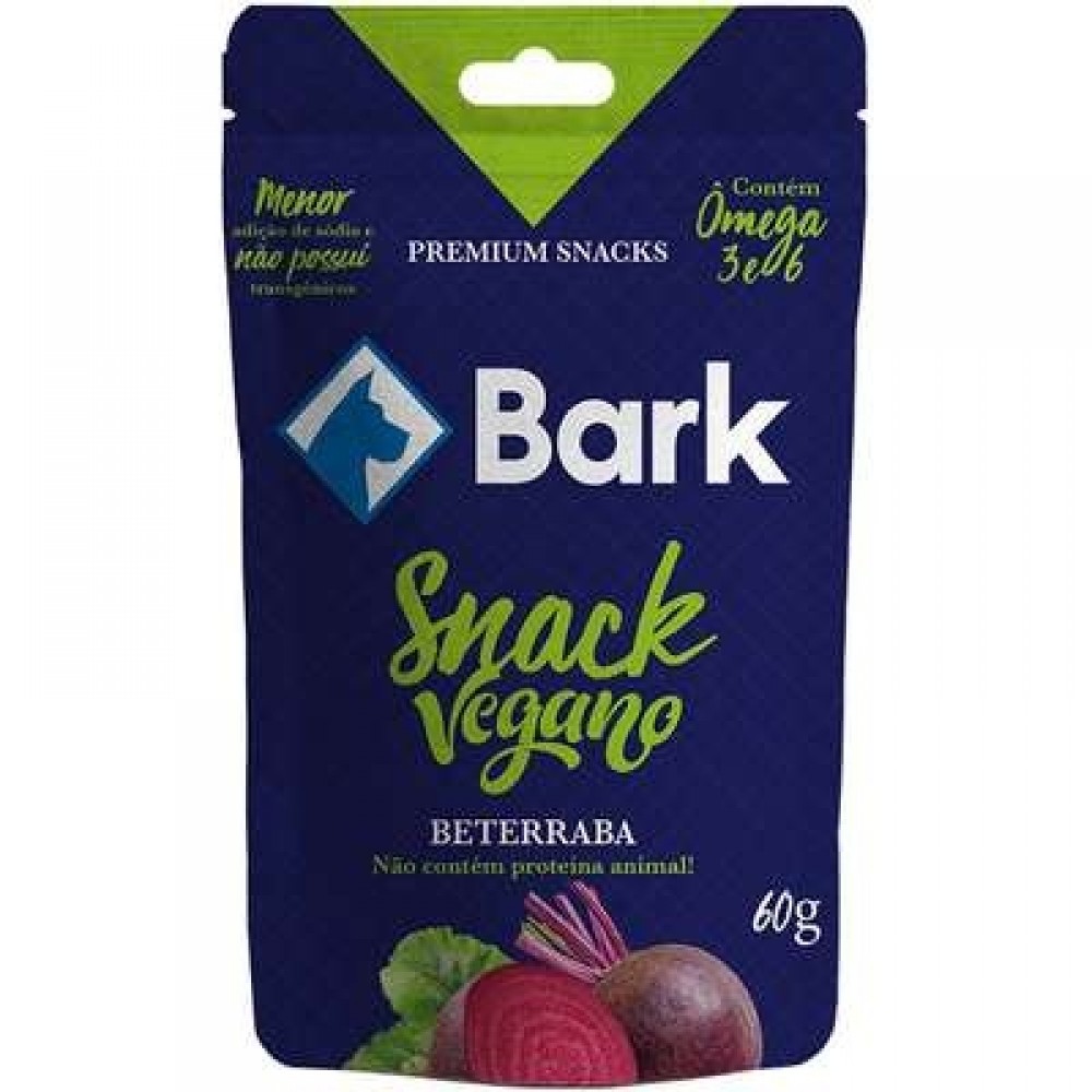 BARK BIFINHO VEGANO BETERRABA 60G