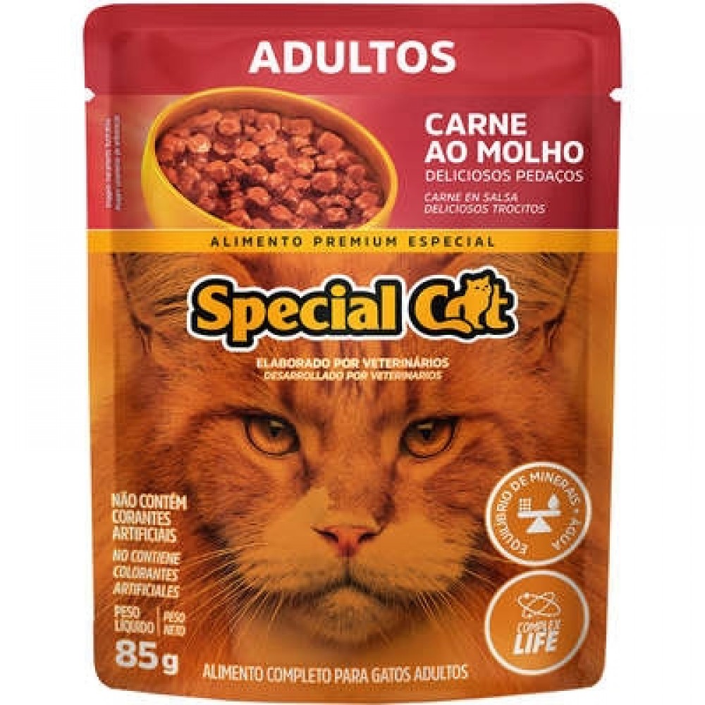 SPECIAL CAT SACHE ADULTO CARNE 85GR