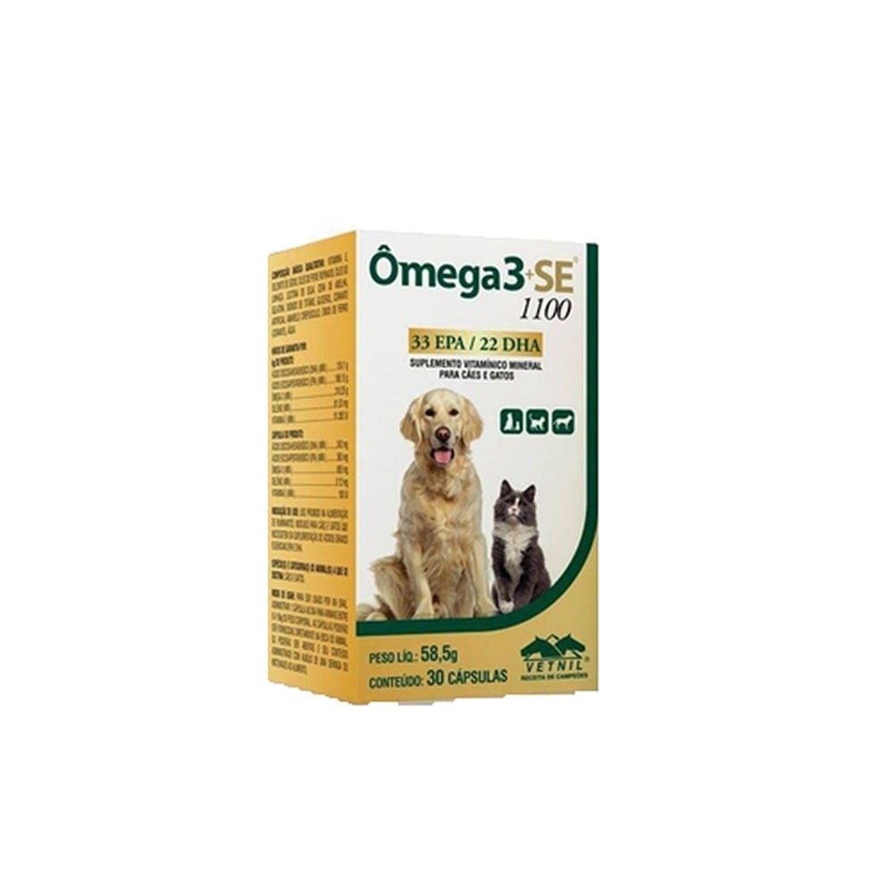 OMEGA 3+SE  1100 30 COMPRIMIDOS