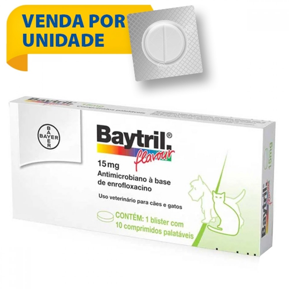 BAYTRIL FLAVOUR 15MG 1 COMPRIMIDO