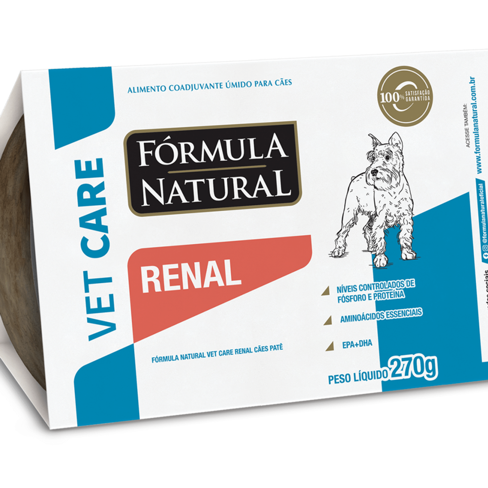 FORMULA NATURAL VET CARE PATE CAES RENAL 270G