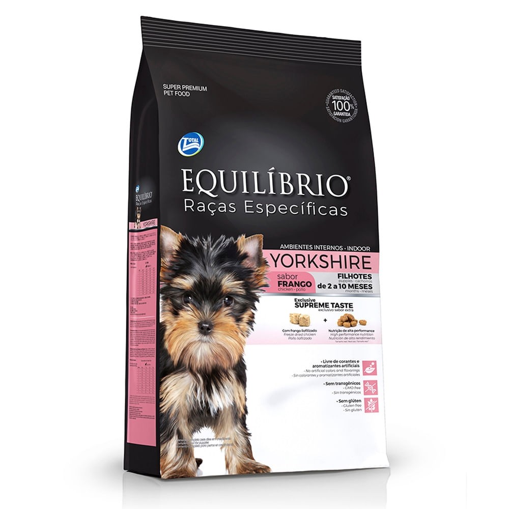 EQUILIBRIO YORKSHIRE FILHOTE FRANGO 2KG